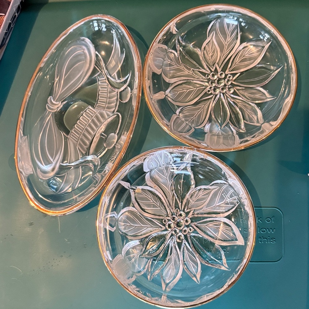 Studio Nova - Set of 3 Holiday Candy Dishes